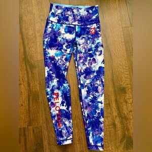 Peloton Multicolor Blue Moves Leggings